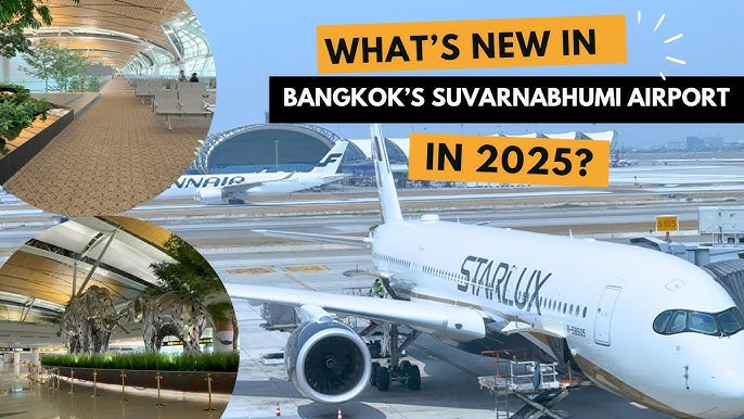 Bandara Suvarnabhumi Bangkok Tambah Terminal Baru 2025